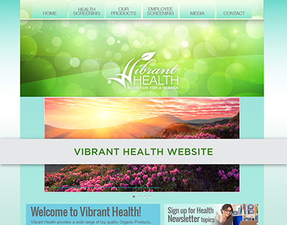 Vibrant Health Website