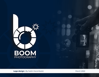Boom Photography Logo Design