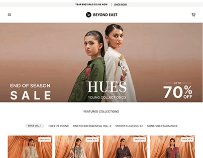 Fashion Brand Web Design