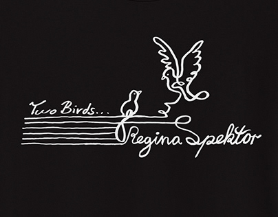 Project thumbnail - Two Birds T-Shirt for Regina Spektor