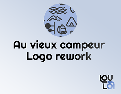 Au vieux campeur - Logo rebranding