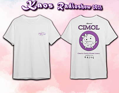 Design Shirt Project for AJR Radioshow 2023 "Cimol"