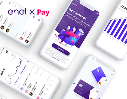 Project thumbnail - Enel X Pay, Bank App Website | UX UI