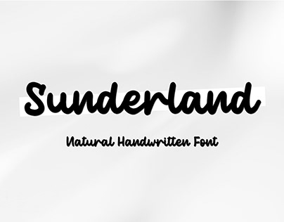 Sunderland - Handwritten Font