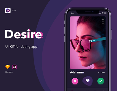 Desire App UI Kit