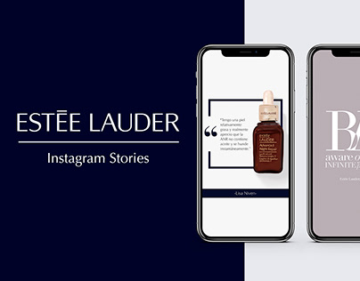 Estée Lauder Instagram Stories