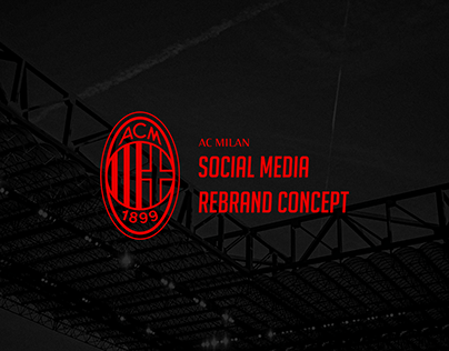 AC Milan Social Media Rebrand 2023/2024