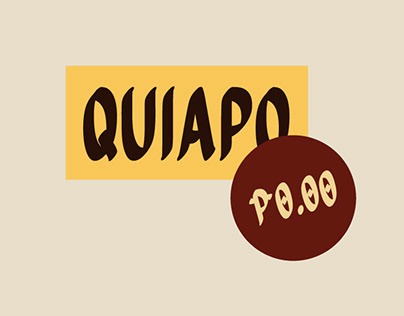 Quiapo Free — Brush Typeface