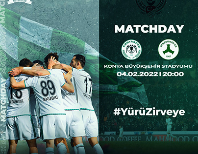 Konyaspor Matchday Tasarımı