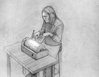 Pencil illustrations for Get It While You Can memoir