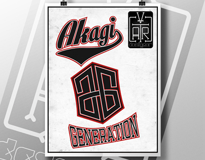 Design Project Logo & T-Shirt #Akagi Clothing