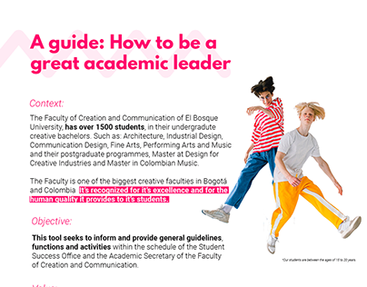 A guide: How to be a great academic leader