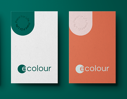 eColour // Non-toxic paint Brand & Identity