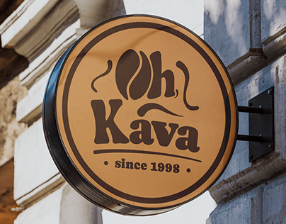 Oh, káva - brand identity and logo design