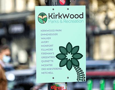 Kirkwood parks and rec: rebrand