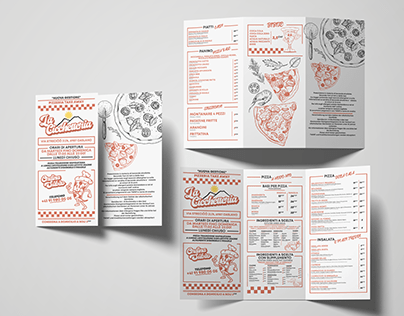 La Cicchetteria - Tri-Fold Menu/Brochure Design