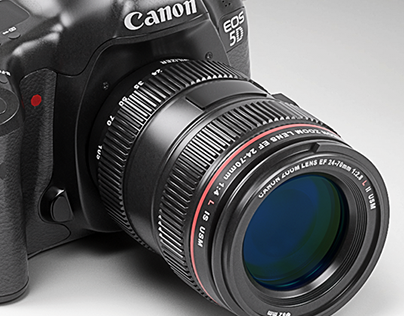 Canon EOS 5D Mark III - Photorealistic 3D Render