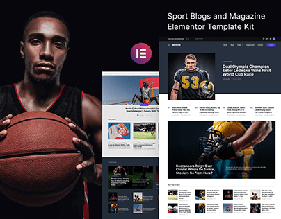 Sports Blog & Magazine Elementor Template Kit