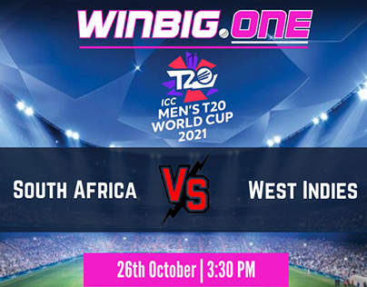WINBIG | SOUTH AFRICA VS WEST INDIES | T20 WORLD CUP