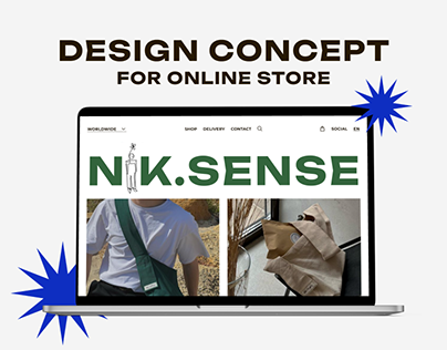 Design Concept for Online Store