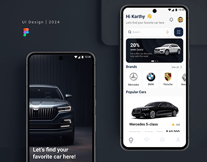 Car Quick | Car Rental App | UI Design | 2024