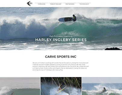 Carve Sports Website