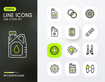 Vector Icons set.