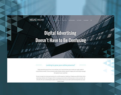 Website for digital agency