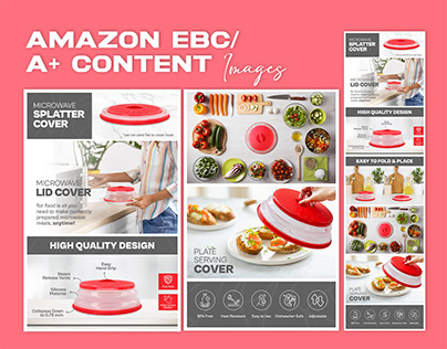 Amazon A+ Content Modules | EBC | Microwave Food Cover