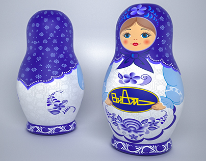 Russian Souvenir "Matreshka"