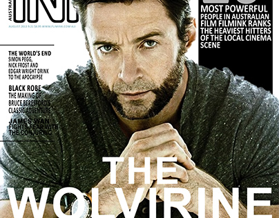 Wolverine Magazine Cover (Hugh Jackman)