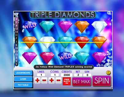 Triple Diamond Slot Game