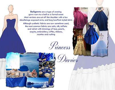 Princess Diaries : Design Process