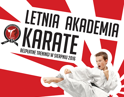 [FLYER&POSTER] Letnia Akademia Karate