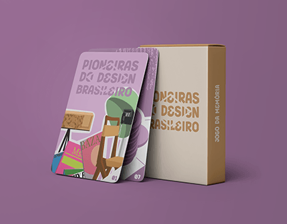 Jogo da Memória | Pioneiras do Design Brasileiro