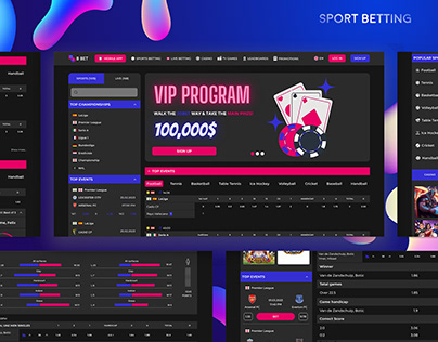 Project thumbnail - Betshop Sportsbook UI Design (Betting Product Design)