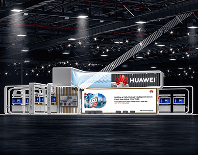 Huawei Booth - Cairo ICT 2022 " Approved Design "