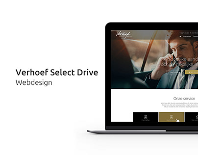 Verhoef Select Drive - Webdesign