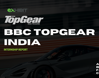 BBC Topgear India - Design Internship Report