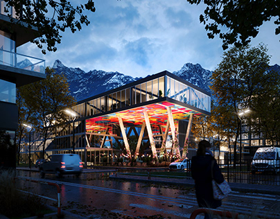 Innsbruck congress center, Austria