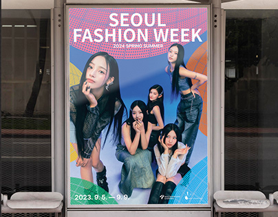 2024 S/S Seoul Fashion Week Newjeans Poster