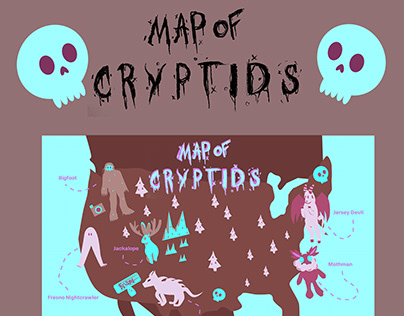 Map of Cryptids