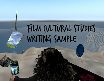 Cultural Studies Writing Sample (Undergraduate)