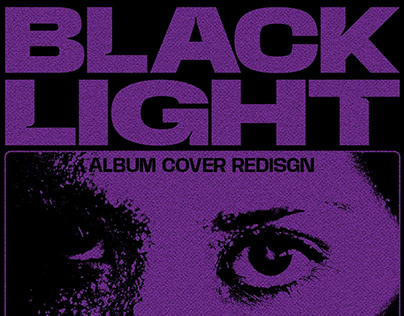 Black Light - Album Cover Redesign