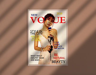 fashion magazine cover