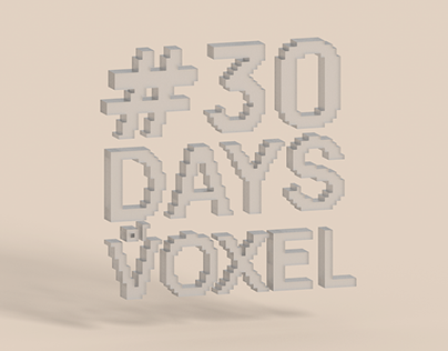 #30DaysOfVoxel - A VoxelArt challenge