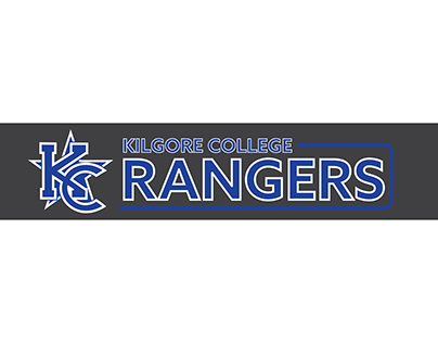 Kilgore College Rangers Window sticker.