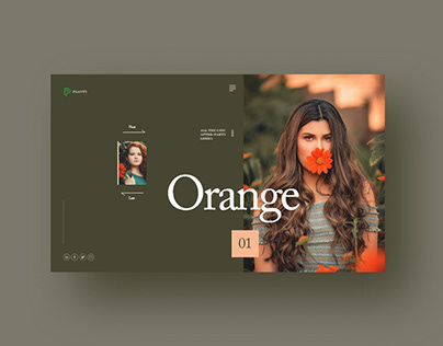 Orange UX/UI design
