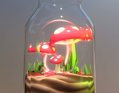 Mushroom Terrarium