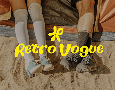 Clothing brand "Retro Vogue" | Brand identity
